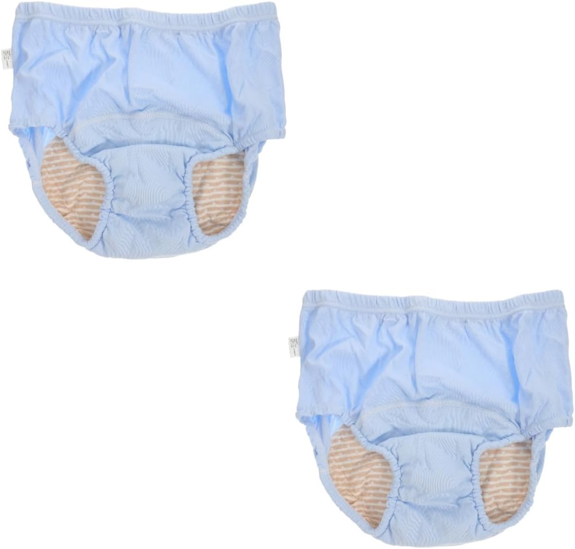 NOLITOY 2pcs Reusable Cotton Leak Underwear for Elderly Washable Urine Nursing Briefs for Care Comfortable and Breathable for Daily Activities and -Term Use XL Light