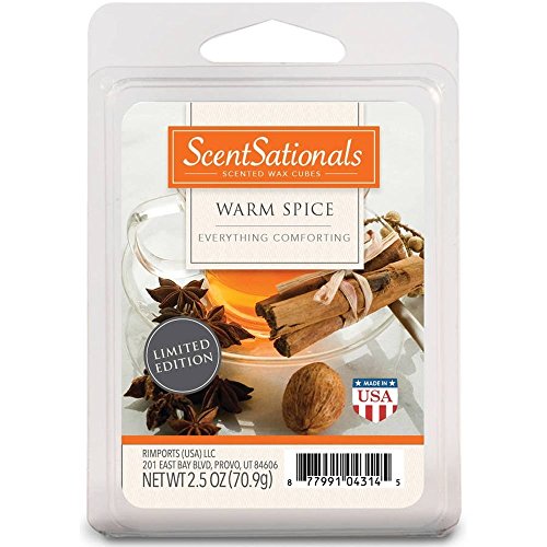 ScentSationals Warm Spice Wax Cubes - 2015 Limited Edition