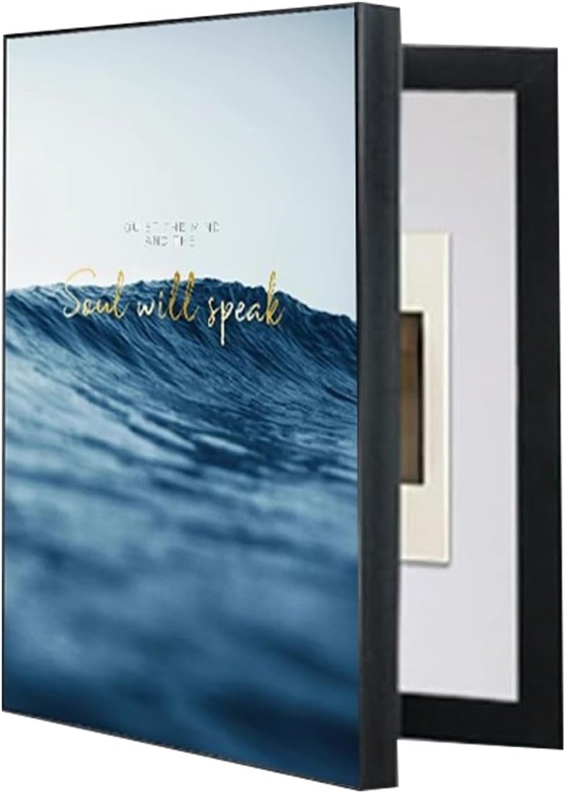 Breaker Box Decorative Cover Electric Meter Painting Hide Electrical Panel Decoration Wall Mounted for Living Room Home Offices(A,19.6inx27.5in/50 x 70 cm)