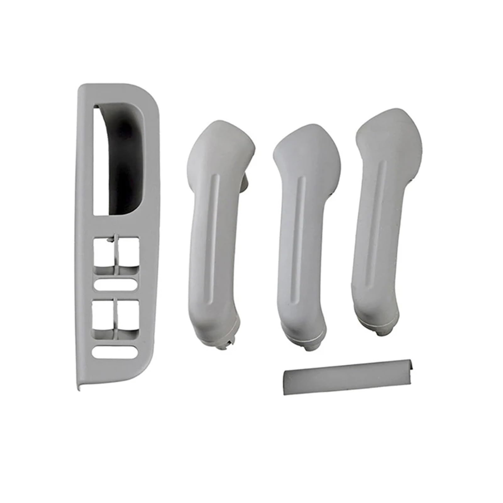 Asddllnn Grey Door Grab Pull Handle Inner Front Rear Left Right Door Black Pull Grab Handle For Vw For Bora For Golf 4 Mk4 For Jetta 1999-2004 3B1867171e(Grey)