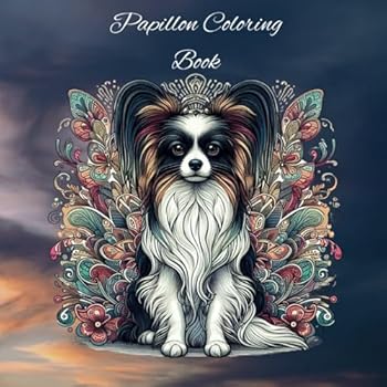 Paperback Papillon Coloring Book