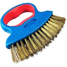 DAB Wire Bristle Cleaning Brush | Tough and Durable | Flared Bristle Design for Hard-to-Reach Areas | Easy-Grip Handle | Your Go-to Tool for Detailed Cleaning Tasks