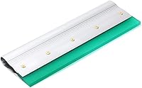 Vista 7 de Escobilla de tinta de serigrafía de 6 pulgadas con mango de aluminio, durómetro 75, escobilla plana para impresión manual de bricolaje, patrones