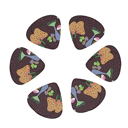Médiators Guitare Pack de 12 Médiators Champignons Pour Guitare Électrique Guitare Acoustique Diverses Guitares - Les Beatles, Paul McCartney, John Lennon, RIngo Starr, George Harrison Médiators Guitare Pack de 12 Médiators Champignons Pour Guitare Électrique Guitare Acoustique Diverses Guitares