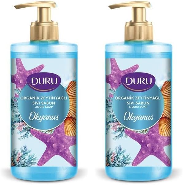 DURU Sıvı Sabun, Okyanus Gold, 500 Mililitre 2li paket