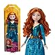 Mattel Disney Princess-Spielzeug, bewegliche Merida-Modepuppe mit glitzernder Kleidung und Accessoires, inspiriert vom Disney und Pixar-Film, Geschenk für Kinder, HLW13