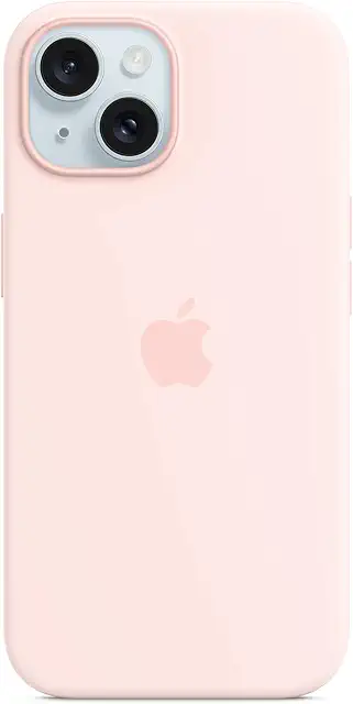 Custodia Apple MagSafe Silicone per iPhone 15 - Rosa Confetto | Cover Originale
