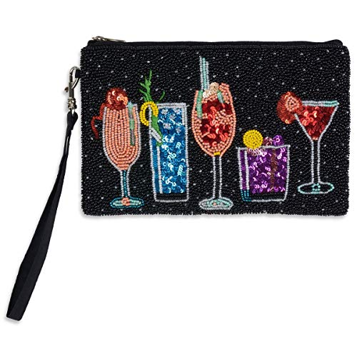 Bamboo Trading Company SHB628 Cocktail Mingle Club Bag, 7-inch Length, Multicolor