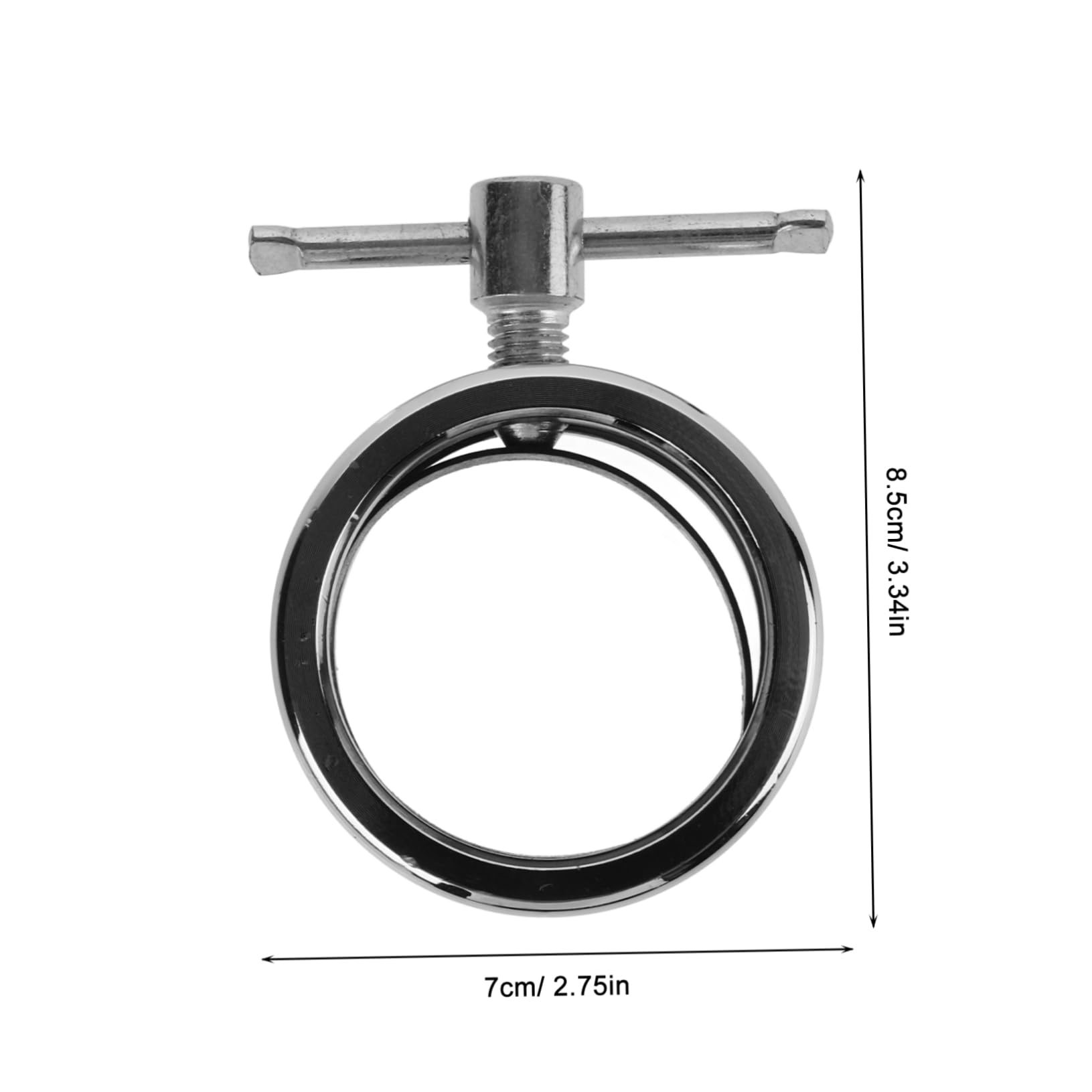 BESPORTBLE Pole Buckle Barbell Collar Weightlifting Clamp Professional Weight Clip Easy to Use and Carry