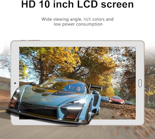 Image of YESTEL 10.1 inch Tablet 2026 Android 13 Tablet Bundle with Octa-Core Processor,10GB RAM+64GB ROM (Expandable up 1TB), 5MP+8MP Dual Camera,5G WiFi,Bluetooth 5.0,GPS,PC with Keyboard & Mouse - Gold