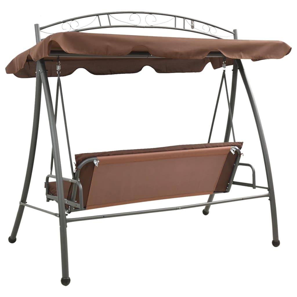Générique Balancelle Convertible d'extérieur avec auvent Café,Balancelles de Jardin,43242