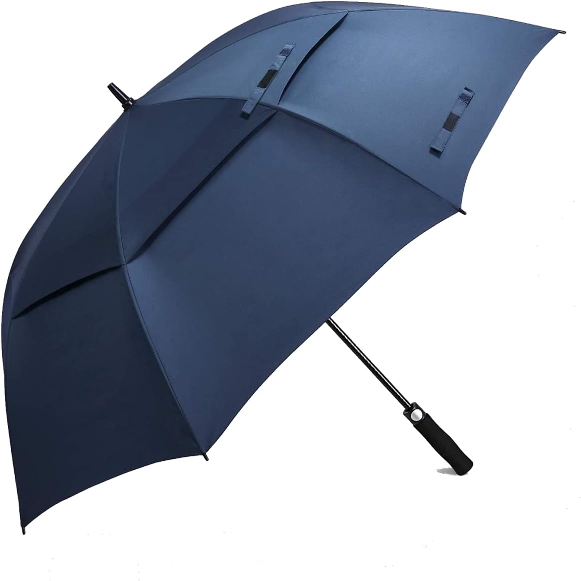 Prospo Golf Umbrella 62 inch Large Auto-Open Windproof Oversized Stick Vented Umbrellas Dark Blue
