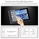 FEELWORLD LUT7SPRO 7 Zoll Ultraheller 2200nits DSLR-Kameramonitor 3D LUT Touchscreen HDR mit Wellenform F970 Externe Stromversorgung und Installationskit 4K HDMI 3G-SDI 1920X1200 IPS Panel