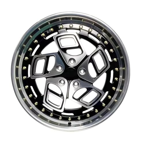 Cerchioni forgiati di lusso 1997 15 16 17 18 pollici Ranger RT 5x114.3 Cerchi in lega compatibili con Ford, F150 Tyt(Black,Style s)