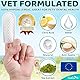 EcoEarth Premium-Zahnreinigungstücher für Hunde und Katzen – 50 Stück – Fingerpads zur Zahnpflege für Haustiere für frischen Atem und Mundhygiene