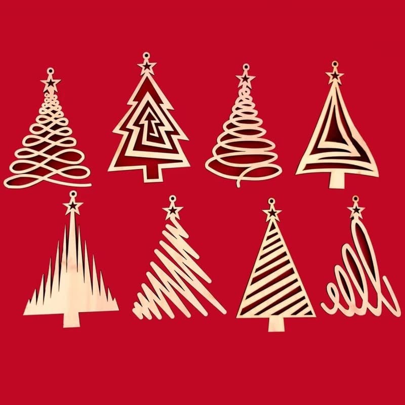 SmartIndiaMall Christmas Paintable Decoration Wall Hanging Art Decoration for Living Room Wall Art-Wall Décor Hanging Set, Beige, Decor_77