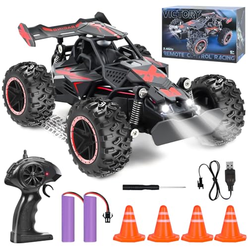 PATEMZON Macchina Telecomandata per Bambini, 2.4GHz 15+KM/H Monster Truck Telecomandato,
