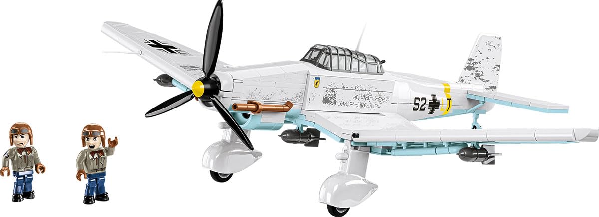 Junkers JU 87 D-3 STUKA, 350mm x 415mm x 115mm, Weiß
