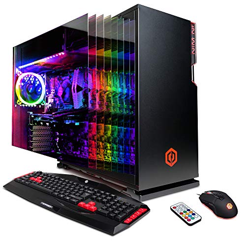 CyberPower Gamer Xtreme VR-Ready Intel i7-8700 Nvidia GeForce GTX 1060 6GB VRAM 16GB RAM 1TB HDD 240GB SSD Windows 10 Gaming Desktop