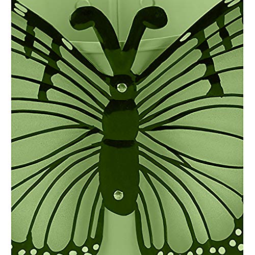 Biaba Collection for Balcony Indoor as Well as Outdoor Gardening Balcony Butterfly Planter Hanging pots Metal Plant Container Multicolour (Set of 3)