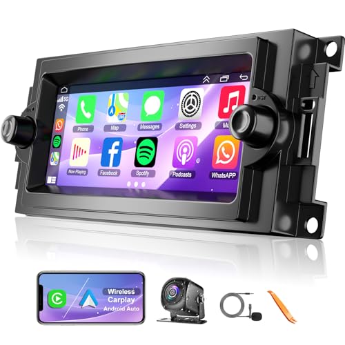 Android 15 �J�[���W�I Dodge Ram 1500/2500/3500 (2006-2008)�ADodge Durango (2005-2008)�AJeep Grand Cherokee (2005-2009)�p�B