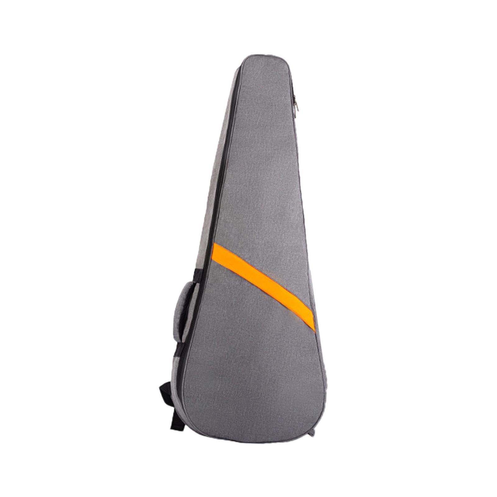 Funda de Guitarra Eléctrica Portátil con Tela Oxford Resistente Al Agua Doble Cremallera Correas Ajustables Y Base Acolchada Diseñada para Traslado Có