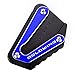 MOWOK For Goldwing GL1800 2002-2017 and 2018-2025 Goldwing GL1800 1800 Motorcycle Side Stand Extension Kickstand foot Pad (Year 2002-2017 (Blue))