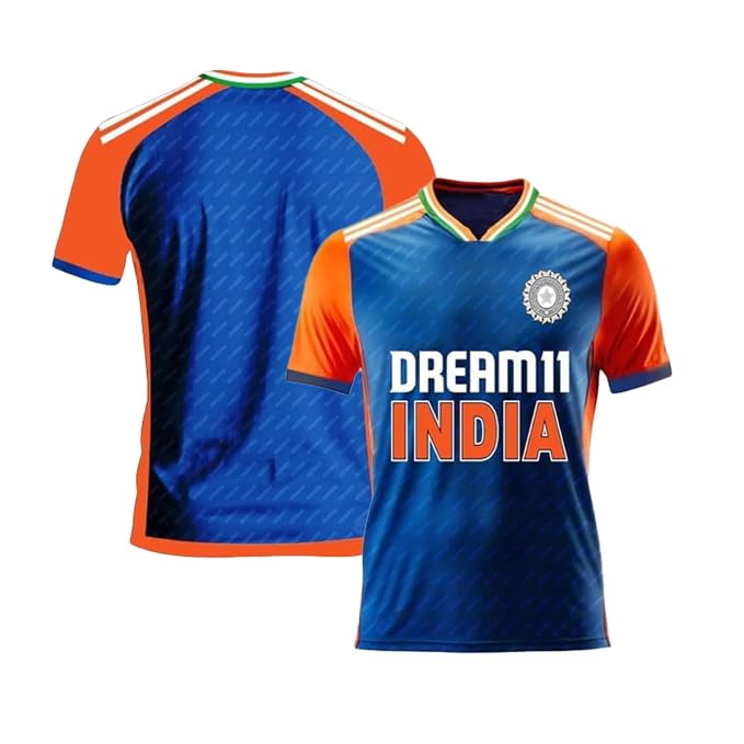 India Cricket Jersey Tshirt 2024 for Men Woman Unisex