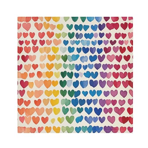 ALAZA servilletas de tela 6 unidades, multicolor, 20x20 pulg miniatura 1