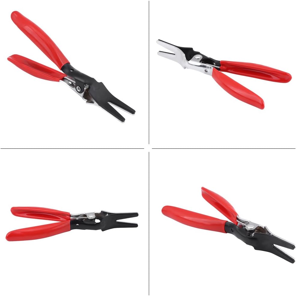 Hose Plier, 45# Steel, Rubber Coated Handle, Removes Fuel, Vacuum or Heater Hoses from 5/32inch to 1/2inch (4mm to 14mm) diameter