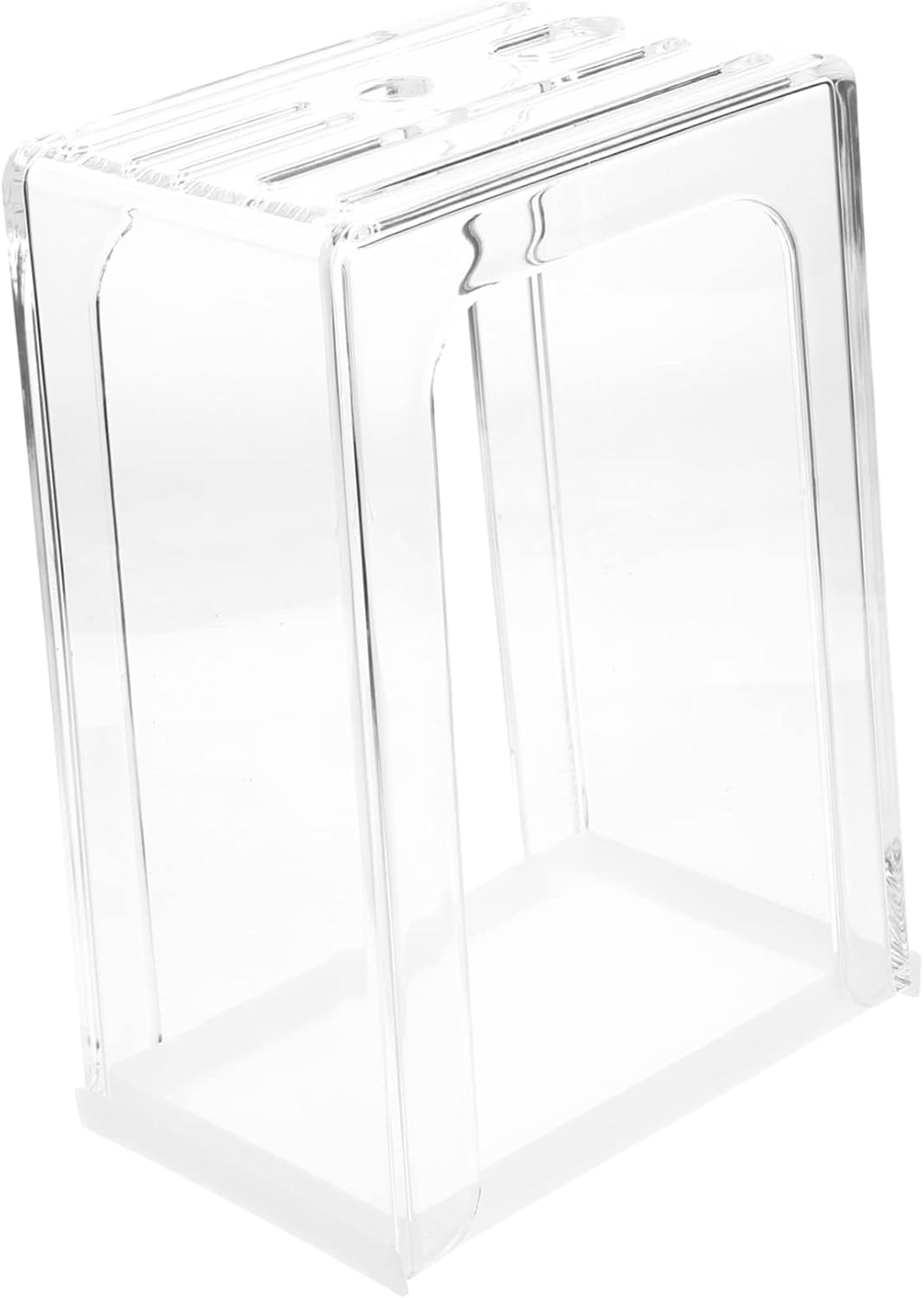 Acrylic Kitchen Cutter Holder Transparent Scissor Rack for Countertop Storage Design for Organizing Kitchen Utensils Easy Access and Cleaning Thick Material