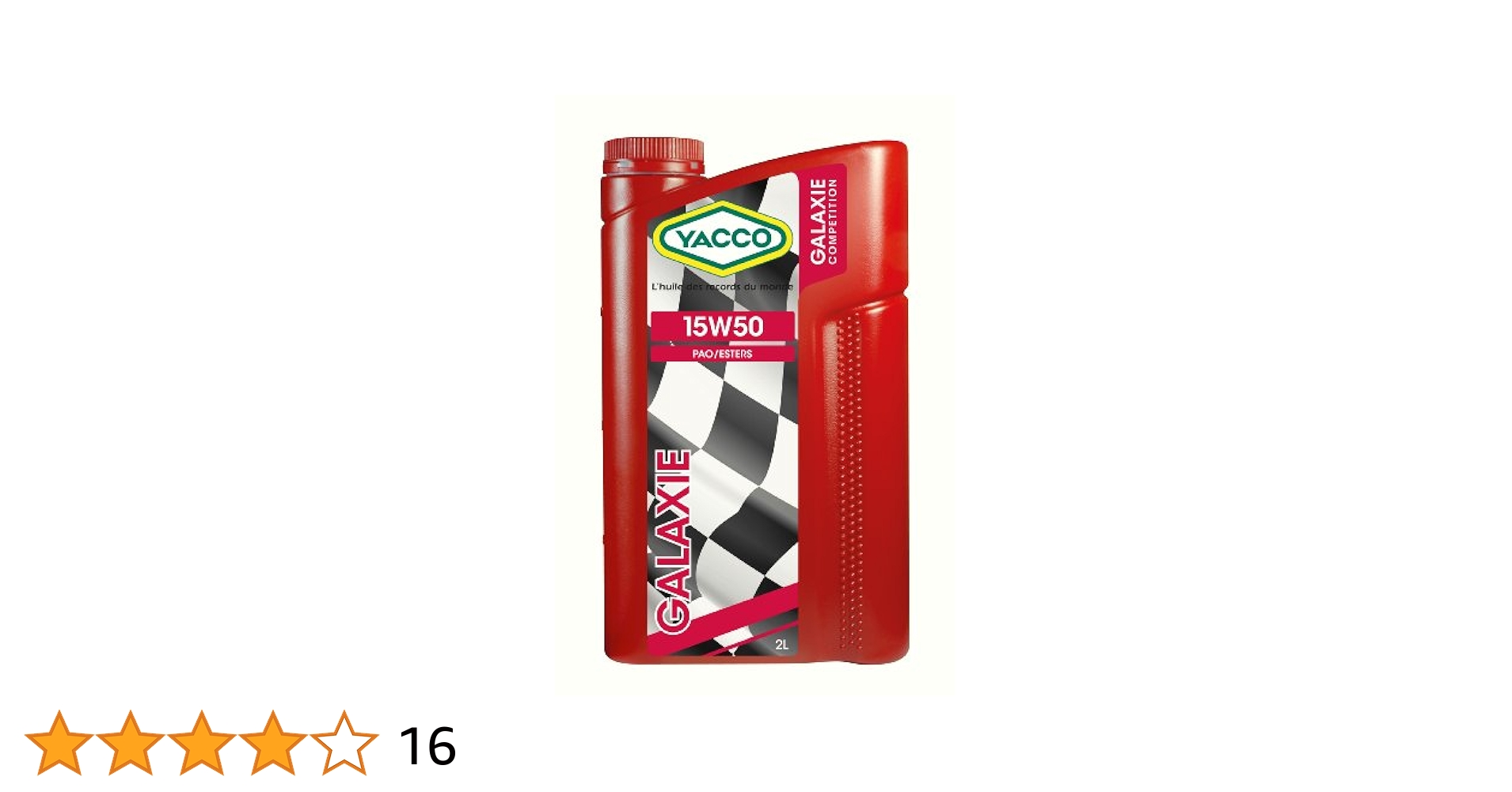 YACCO GALAXIE 5W-40 1Lボトル 12本セット YACCO GALAXIE 5W-40 1Lボトル 12本セット