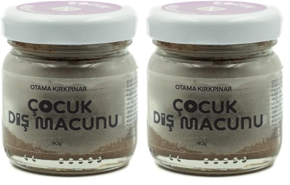 Otama Kırkpınar Doğal Vegan Çocuk Diş Macunu 40 ML (2 paketi)