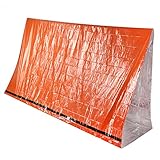 cigemay Carpa, Carpa de Emergencia, Impermeable para Acampar Situaciones de Emergencia al Aire Libre