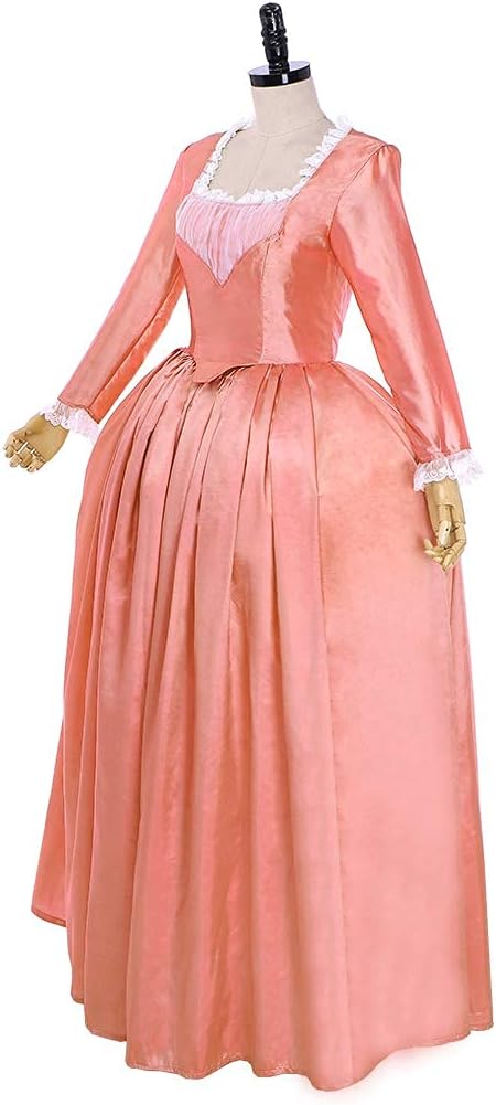 Women's Musical Hamilton Elizabeth Schuyler Angelica Peggy Cosplay Costume Dress Gown