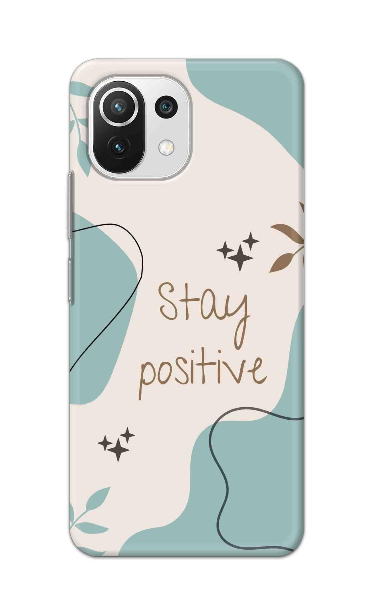 TweakyMod Designer Printed Hard Case | Stay Positive Floral Back Cover Compatible with MI 11 LITE, XIAOMI 11 LITE NE 5G (B0D9C5Y7GJ) Amazon Price History, Amazon Price Tracker