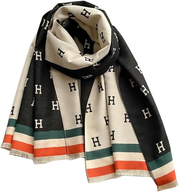 FairyCity Pashmina shawl wraps for women Winter Warm blanket Scarf Soft Cashmere Long Large Scarves - Image 2