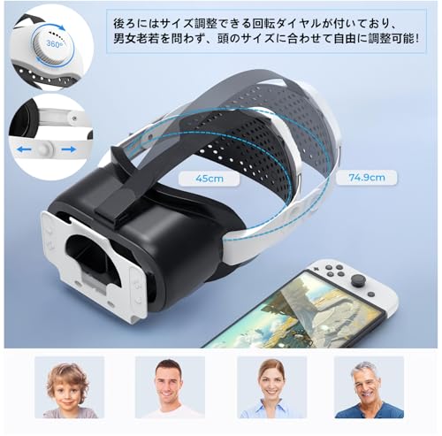 SHEAWA for Switch/有機ELモデル VRゴーグルサムネイル5