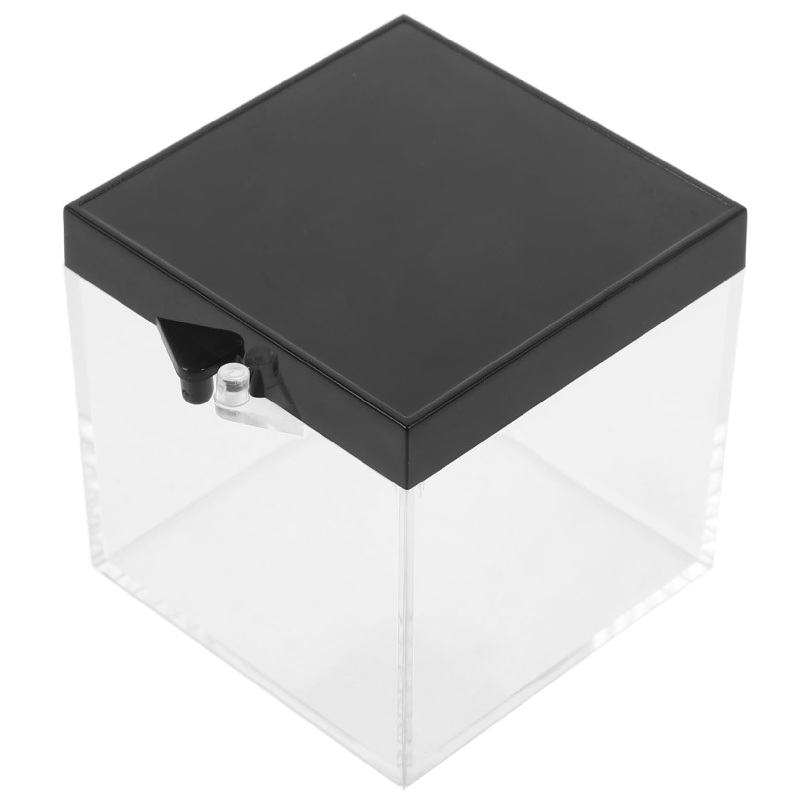 Lot De 2 Boîtes De Présentation Transparentes Pour Minéraux Et Cristaux - 5,1x5,1x5,1 Cm, Plastique Résistant Aux Rayures