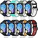 Lijinlan 8Pack Compatible with Huawei Watch Fit 2 Active/Classic/Elegant Band, Soft Silicone Breathable Strap Replacement Sport Wristband for Huawei Fit2 Watchband for Women Men (8Pack)