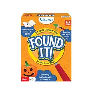 Skillmatics Card Game : Found It! Indoor Edition | Gifts for Ages 4-7 | Smart Scavenger Hunt for Kids | Super Fun Family…