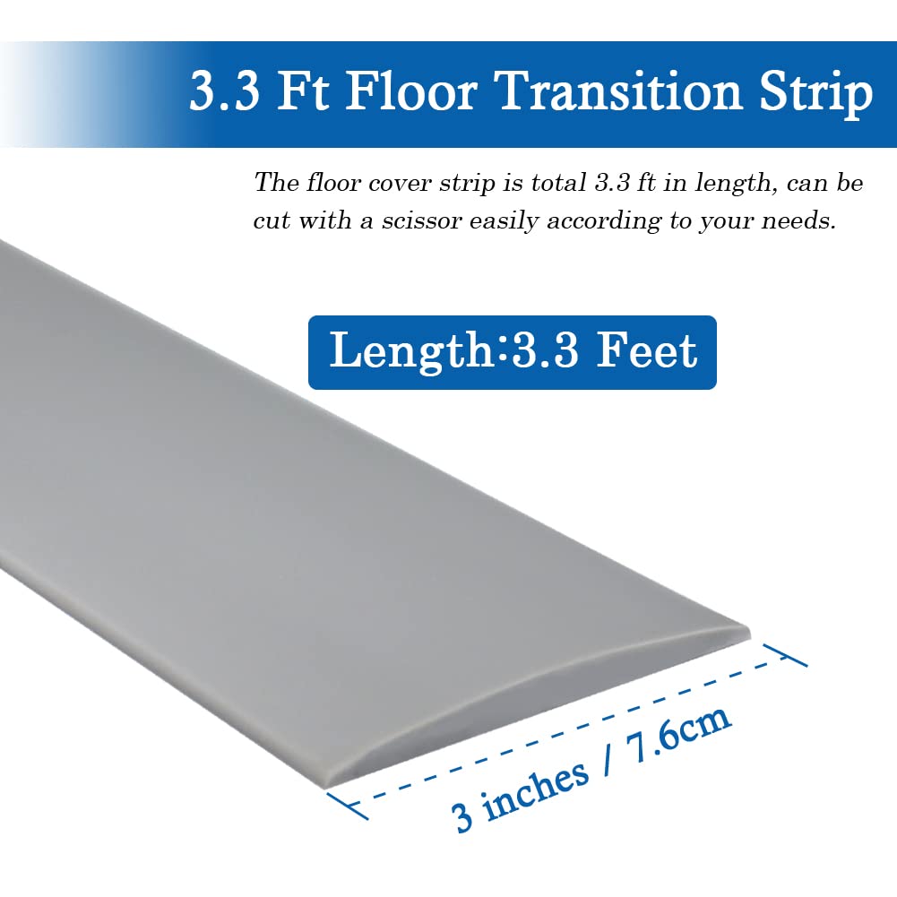Snapklik.com : Floor Transition Strip Self Adhesive Floor Cover Strips ...