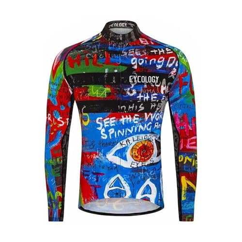 Maillot cyclisme Cycology 8 Days protégeant de la chaleur en manches longues M