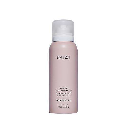 OUAI Champú seco Super Travel Size Champú seco voluminizador Absorbe el aceite, la suciedad y el sudor Se mezcla perfectamente en el cabello con