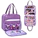 LoDrid Doll Tote Carrying Case Compatible with LOL Surprise Dolls All, Hanging Organizer Storage Bag with 6 Clear Window Pockets for Girls, Bag Only, Purple,(Patent Design)