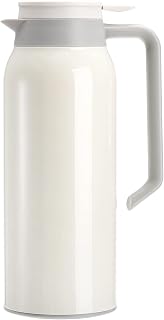 Hacaroa 50oz Stainless Steel Thermal Carafe - Double Wall Vacuum Insulated, Keeps Hot 24 Hours, Leakproof Press Pour for Coffee Tea Water