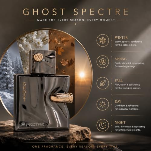 Image of French Avenue Spectre Ghost Eau De Parfum 80ml | Luxury Men's Perfume | Woody Aromatic Fragrance | Long Lasting & High Concentration