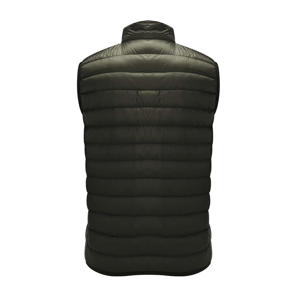 ジャケット・アウター ATON stand collar wool padded vest Wool Flannel Zip Vest - Eton