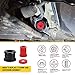 PQY Poly Front Lower Control Arm Wishbone Bush Bushing Kit Left + Right Compatible with BMW Mini Cooper S R50 / R52 / R53 00-06