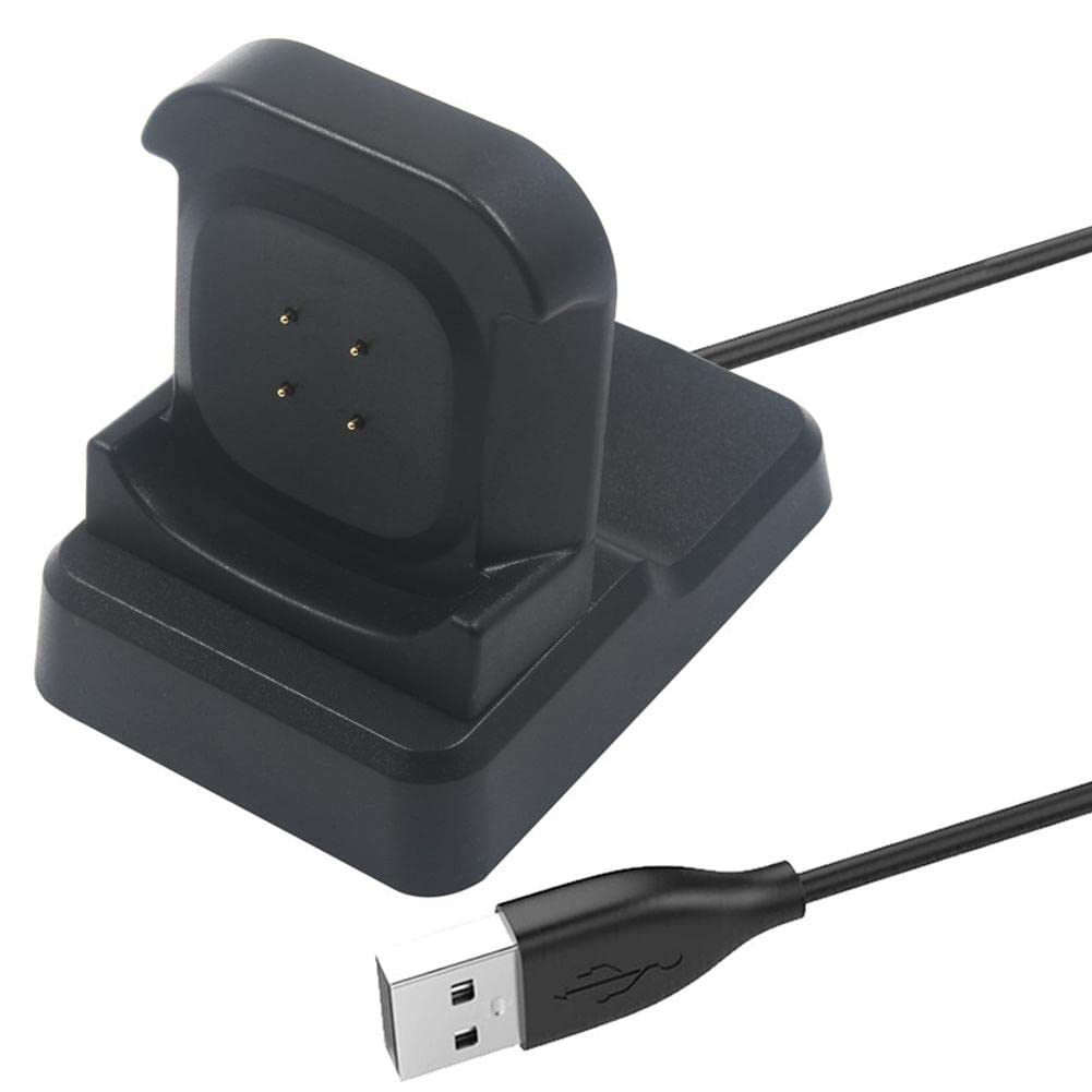 Charging Dock Smart Watch Charger Base Station Portable USB Watch Charger Dock for Fitbit Versa3/Sense Accessory